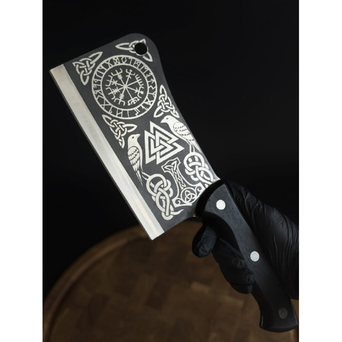 Кухонный топорик Викинг Тор сталь 65х13 Gorillas BBQ KN277
