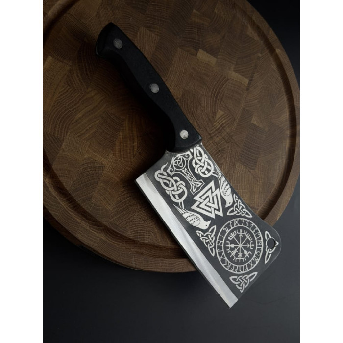 Кухонный топорик Викинг Тор сталь 65х13 Gorillas BBQ KN277