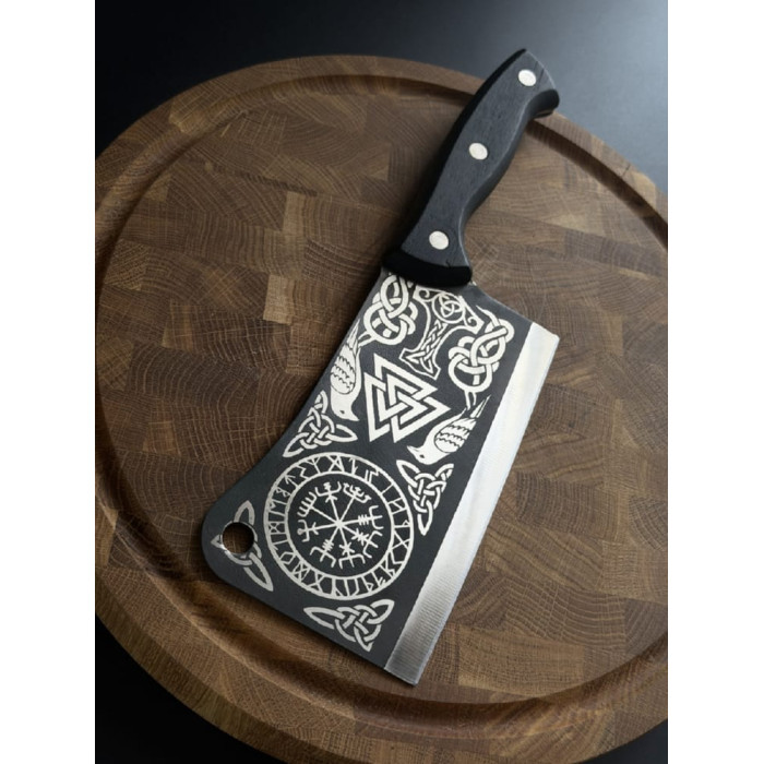 Кухонный топорик Викинг Тор сталь 65х13 Gorillas BBQ KN277