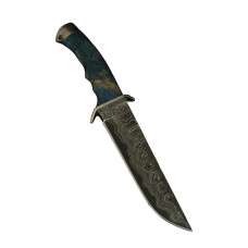 Нож ручной работы из даммаской стали (ламинат) Gorillas BBQ KN200