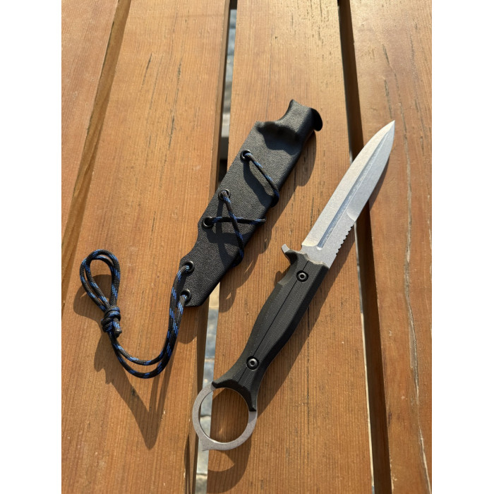 Нож тактический Итальянец Gorillas BBQ сталь х12мф KN170