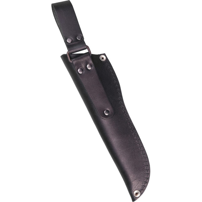 Ножны для ножа (натуральная кожа) черные Gorillas BBQ KN159