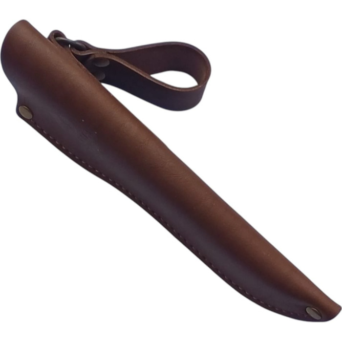 Ножны для ножа (натуральная кожа) коричневые Gorillas BBQ KN160