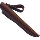 Ножны для ножа (натуральная кожа) коричневые Gorillas BBQ KN160