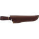 Ножны для ножа (натуральная кожа) коричневые Gorillas BBQ KN160