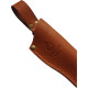 Ножны для ножа (натуральная кожа) рыжие Gorillas BBQ KN161