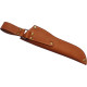 Ножны для ножа (натуральная кожа) рыжие Gorillas BBQ KN161
