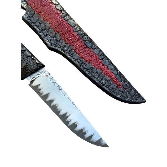 Нож туристический "Раскол" сталь ламинат Rex-121 Gorillas BBQ KN207