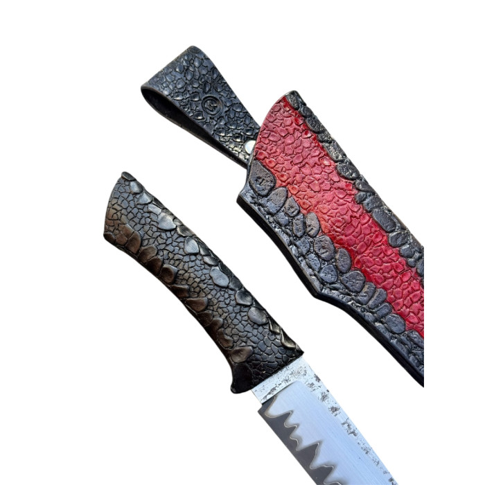 Нож туристический "Раскол" сталь ламинат Rex-121 Gorillas BBQ KN207