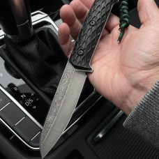 Туристический нож Партнер 2.0 ручная работа сталь Х12МФ KN36