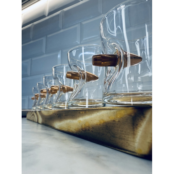 Рюмки Пуля на подставке 6 шт. Gorillas BBQ GL4