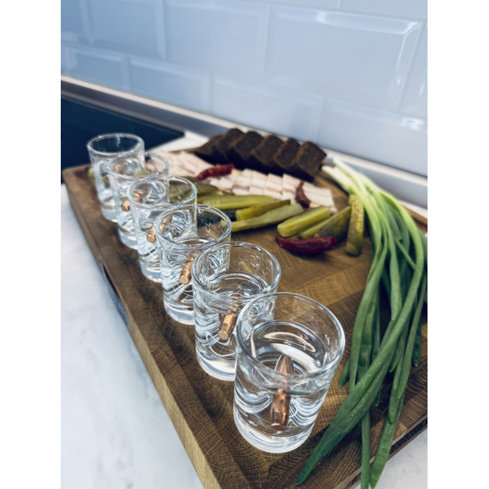 Рюмки Пуля на подставке 6 шт. Gorillas BBQ GL4