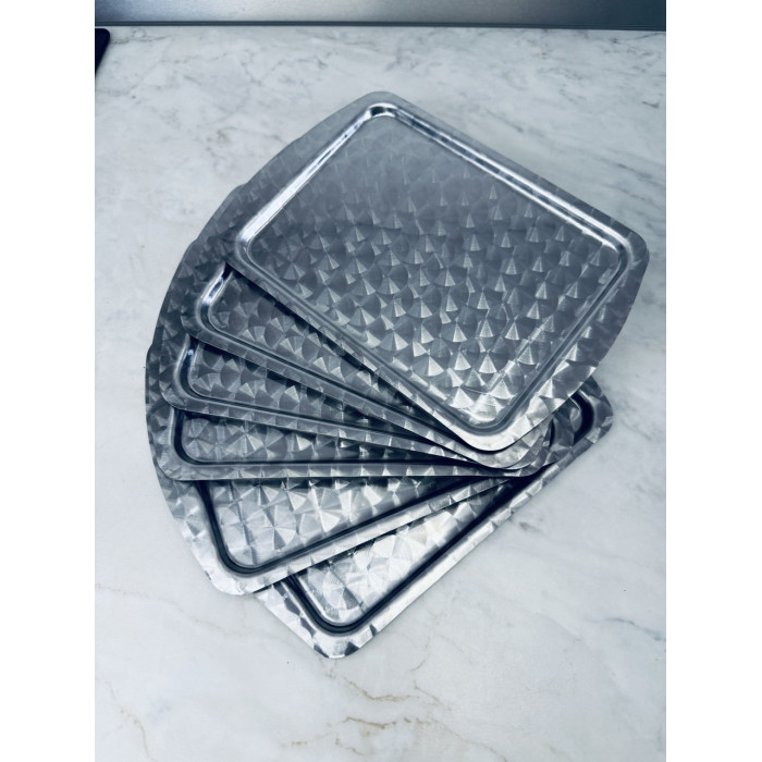 Поднос-тарелка нержавейка 6 шт Gorillas BBQ DS45