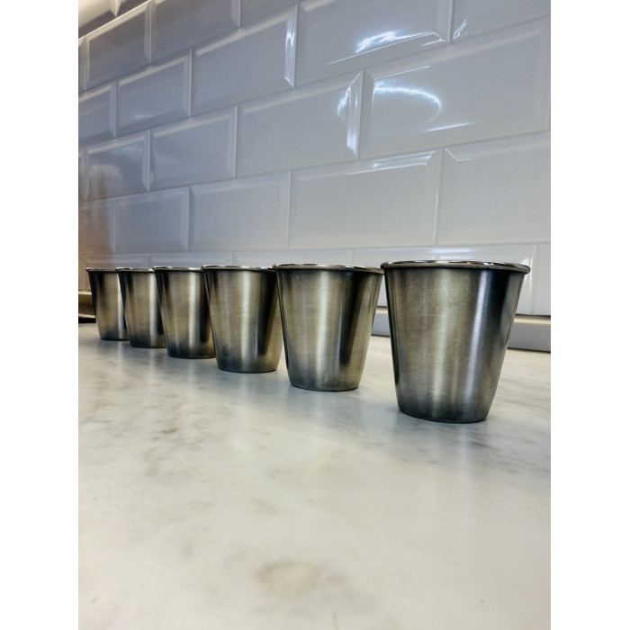 Набор стопок 6 шт. нержавейка Gorillas BBQ DS50