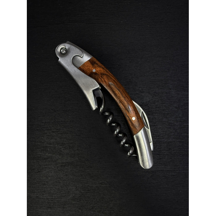 Нож-штопор барный дерево и нержавейка Gorillas BBQ DS52