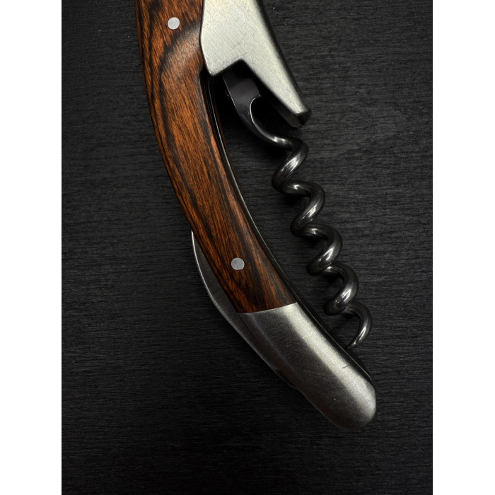 Нож-штопор барный дерево и нержавейка Gorillas BBQ DS52