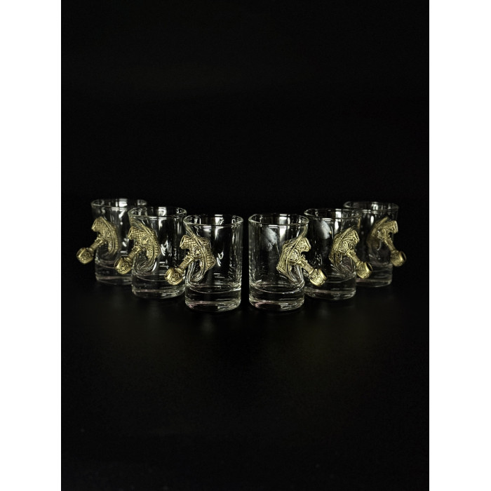 Рюмка 6 шт "Молот 2" Gorillas BBQ GL16