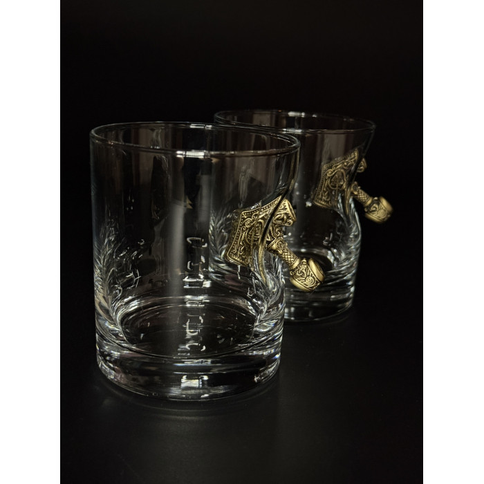 Стакан для виски 2 шт "Молот 2" Gorillas BBQ GL18