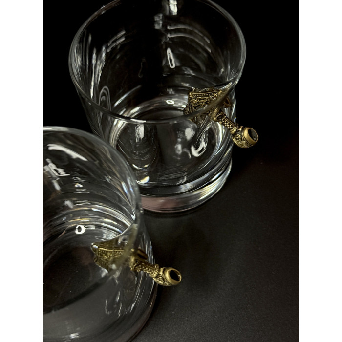 Стакан для виски 2 шт "Молот 2" Gorillas BBQ GL18