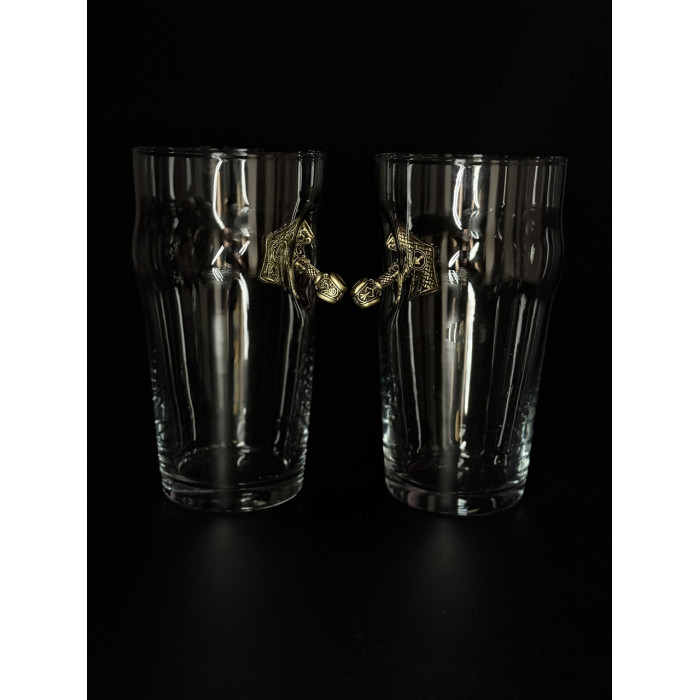 Бокал для пива 2 шт "Молот 2" Gorillas BBQ GL21