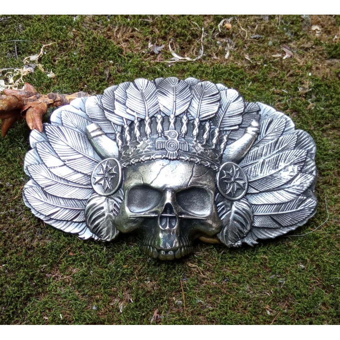 Пряжка для ремня Апач на мужской ремень Gorillas Accessories Нейзельбер bb101