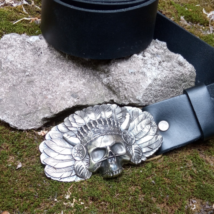 Пряжка для ремня Апач на мужской ремень Gorillas Accessories Нейзельбер bb101