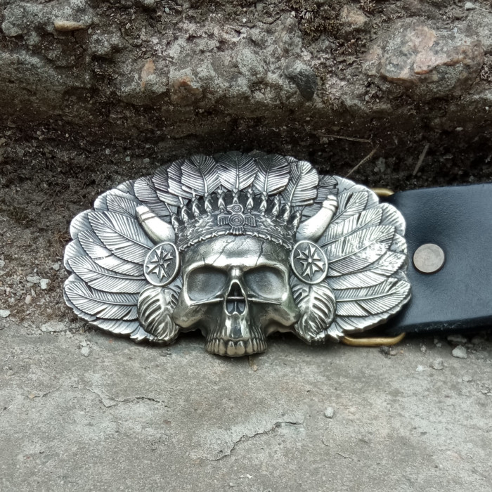 Пряжка для ремня Апач на мужской ремень Gorillas Accessories Нейзельбер bb101