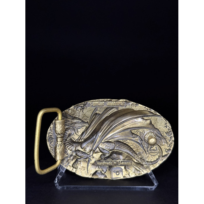 Пряжка ДРОГОН на мужской ремень Gorillas Accessories bb14