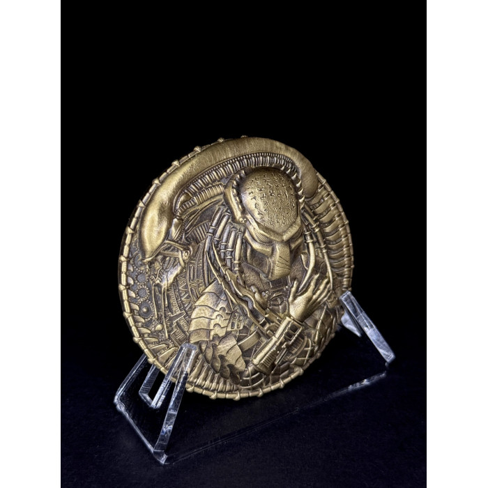 Пряжка ЧУЖОЙ vs ХИЩНИК на мужской ремень Gorillas Accessories bb15