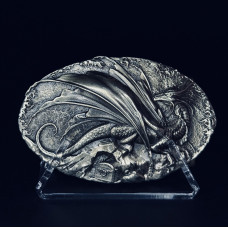 Пряжка Дрогон на мужской ремень Gorillas Accessories Нейзельбер bb16