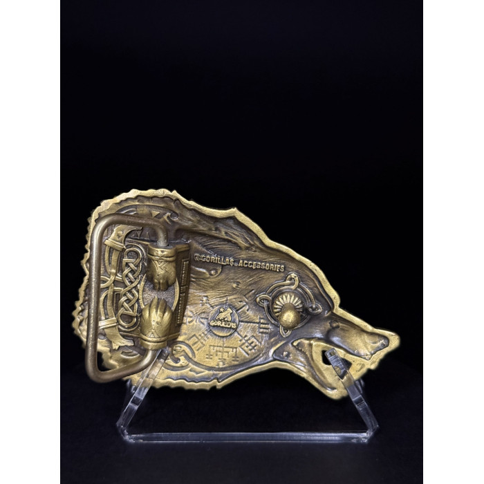 Пряжка ФЕНРИР на мужской ремень Gorillas Accessories bb5