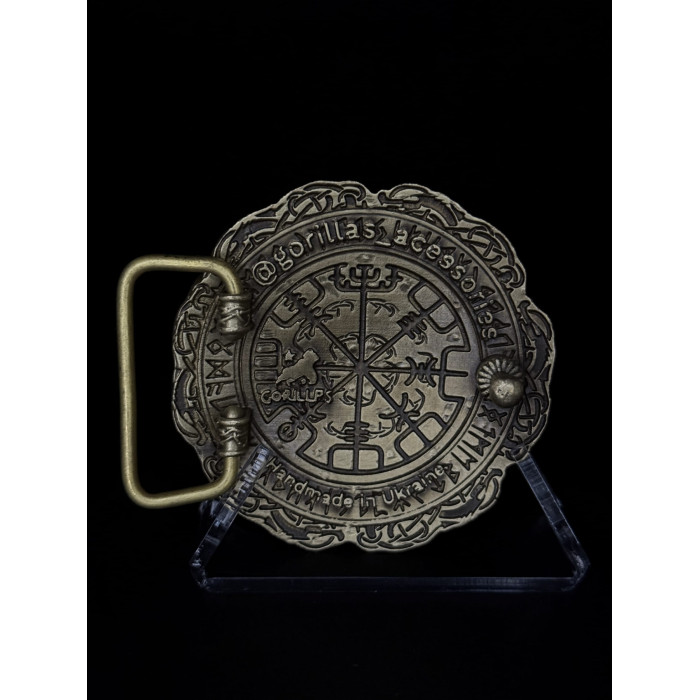 Пряжка ВЕГВИЗИР на мужской ремень Gorillas Accessories bb8