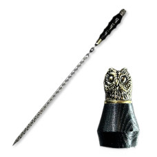 Шампур с деревянной ручкой 1 шт. Сова Gorillas BBQ SKK53