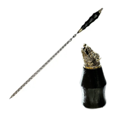 Шампур с деревянной ручкой Кабан 1 шт. Gorillas BBQ SKK68