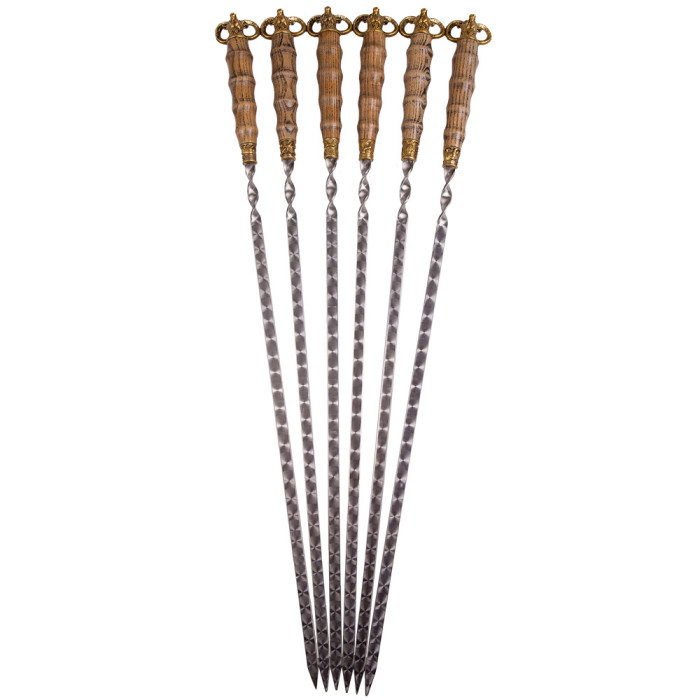 Шампур АРХАР 1 шт. с художественным литьем Gorillas BBQ SKK17