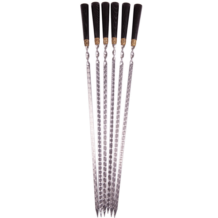 Шампур ЭЛИТ 1 шт. с художественным литьем Gorillas BBQ SKK22