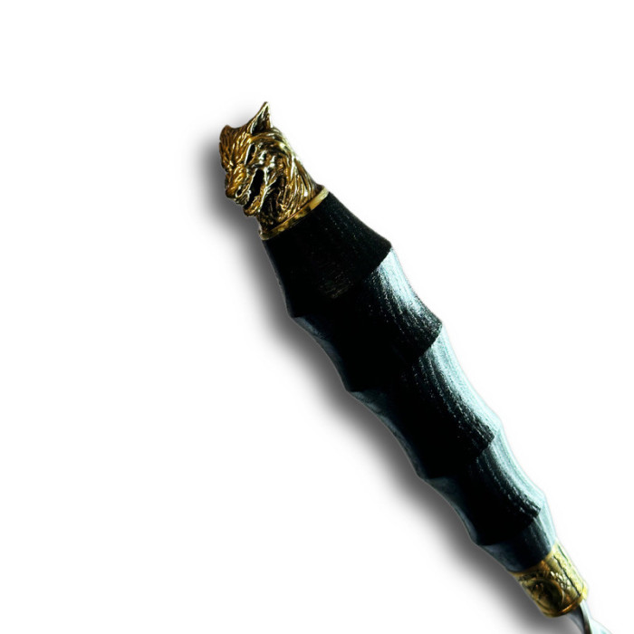 Шампура ручной работы с деревянной ручкой Волк 4 шт. Gorillas BBQ SKK60