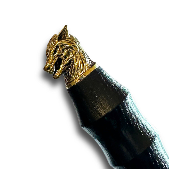 Шампура ручной работы с деревянной ручкой Волк 4 шт. Gorillas BBQ SKK60