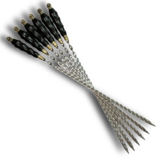 Шампура с деревянной ручкой Баран 6 шт. Gorillas BBQ SKK64