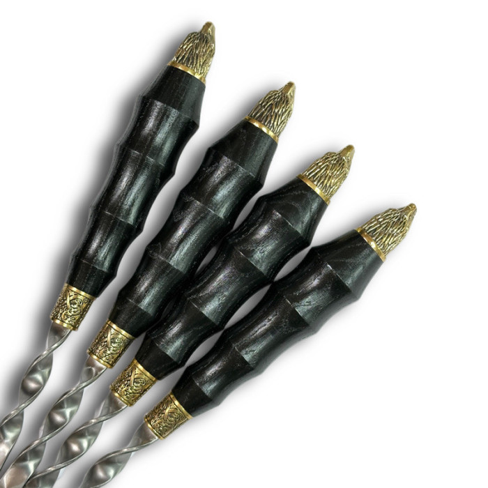 Шампур с деревянной ручкой Орел 1 шт. Gorillas BBQ SKK65