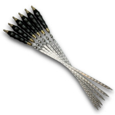 Шампура с деревянной ручкой Кабан 6 шт. Gorillas BBQ SKK70