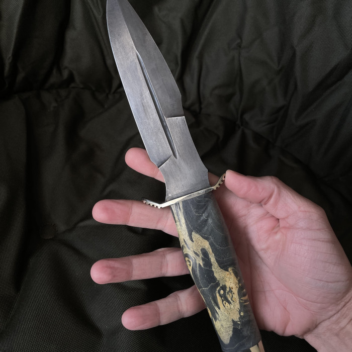 Нож Антитеррор Х12мф кованый Gorillas BBQ KN138