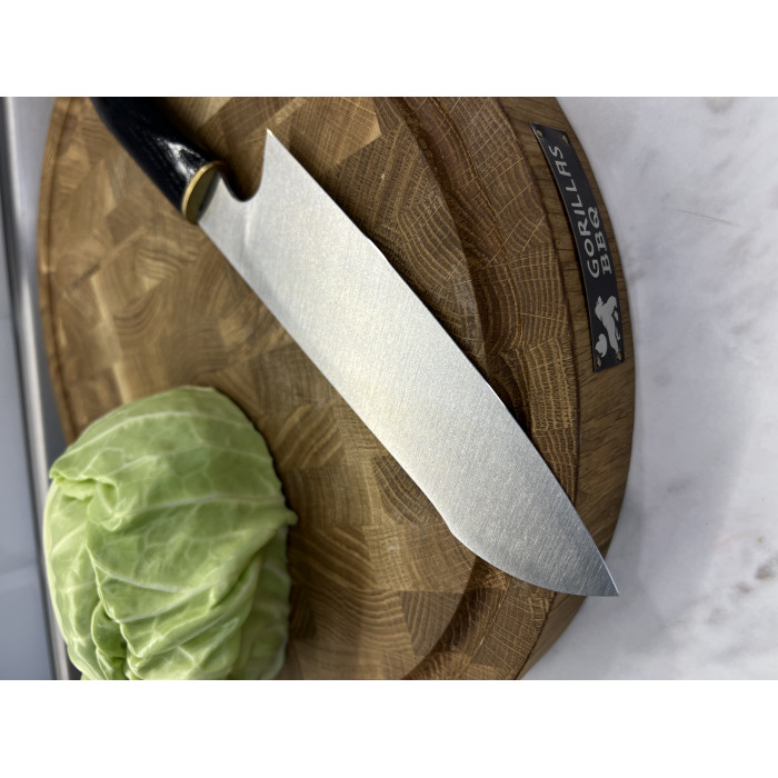 Нож кухонный Шеф 2.0 сталь 50х14мф Gorillas BBQ KN140