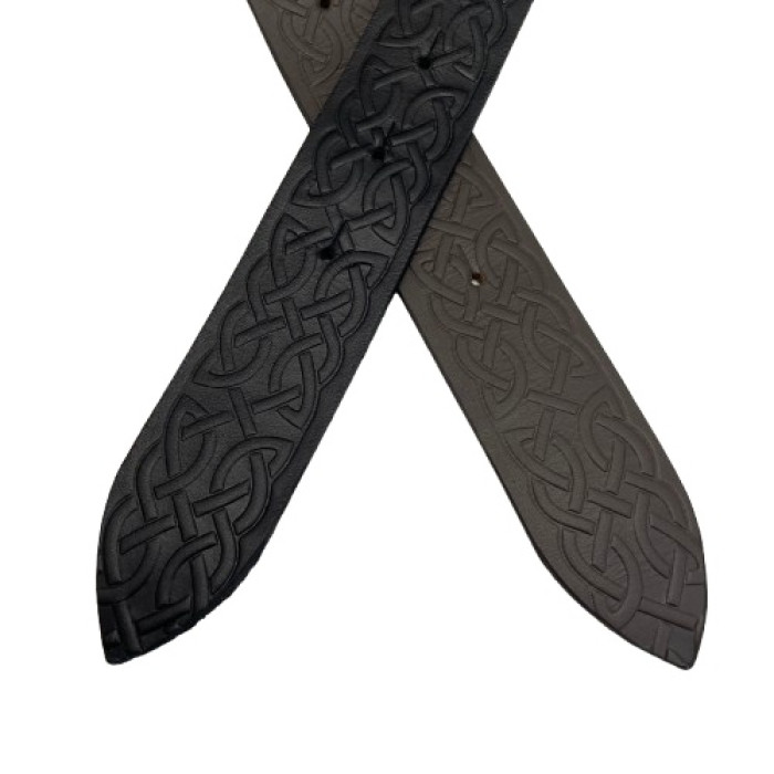 Ремень (тиснение) с пряжкой Хищник нейзильбер bb71