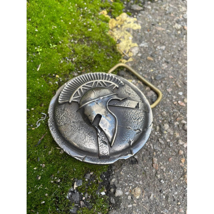 Ремень (тиснение) с пряжкой Центурион нейзильбер bb73