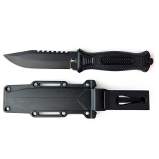 Нож тактический 2-702С Gorillas BBQ сталь 65Х13 (черный) KN141