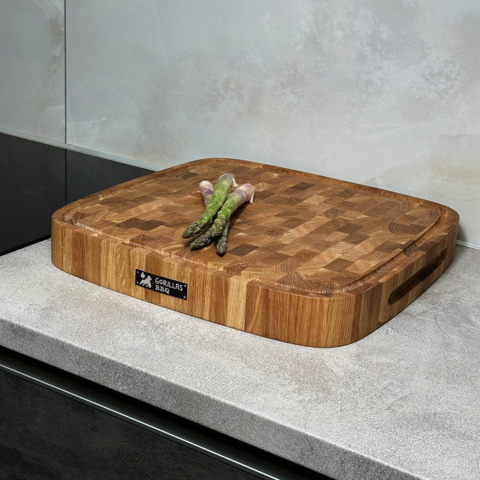 Доска торцевая разделочная Дуб DS4