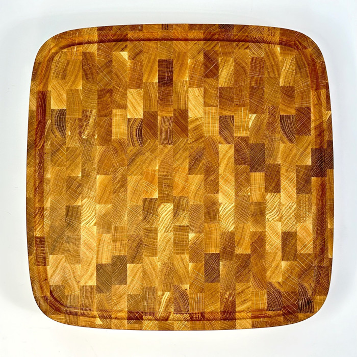 Доска торцевая разделочная Дуб DS4