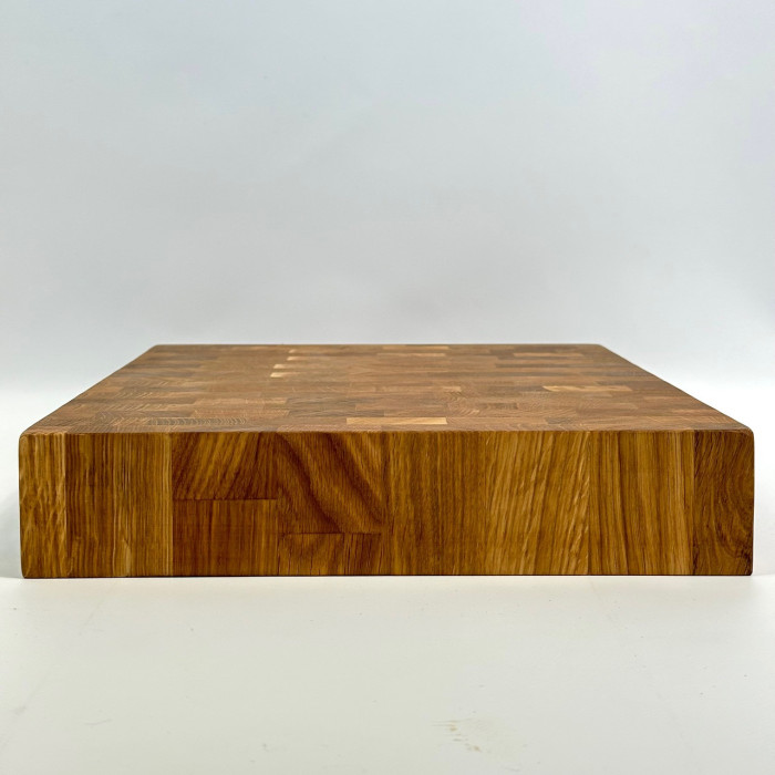 Доска торцевая разделочная Дуб с поддоном DS7