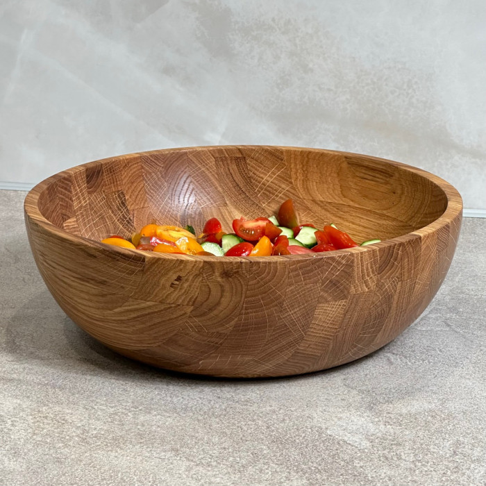 Деревянная салатница 30 см Gorillas BBQ DS10